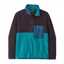 Patagonia Microdini Half-Zip Fleece Pullover in Belay Blue